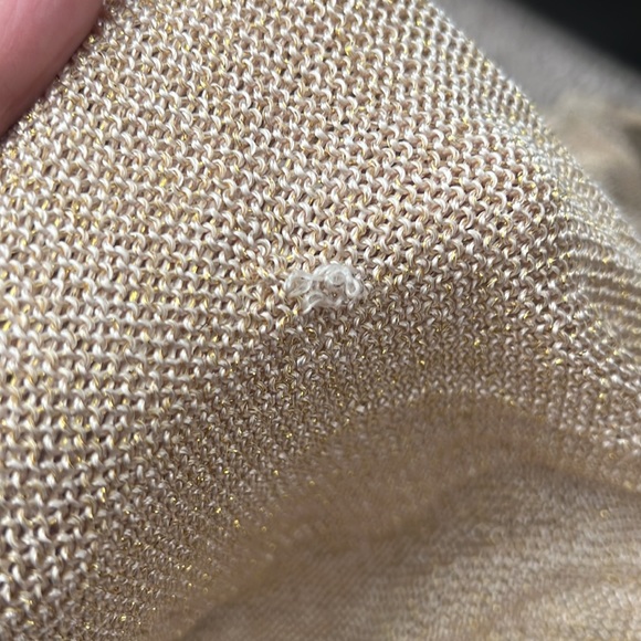 TULAROSA Wendy crochet Robe in gold - Picture 16 of 16